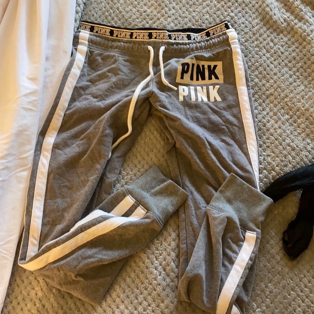 Pink sweats